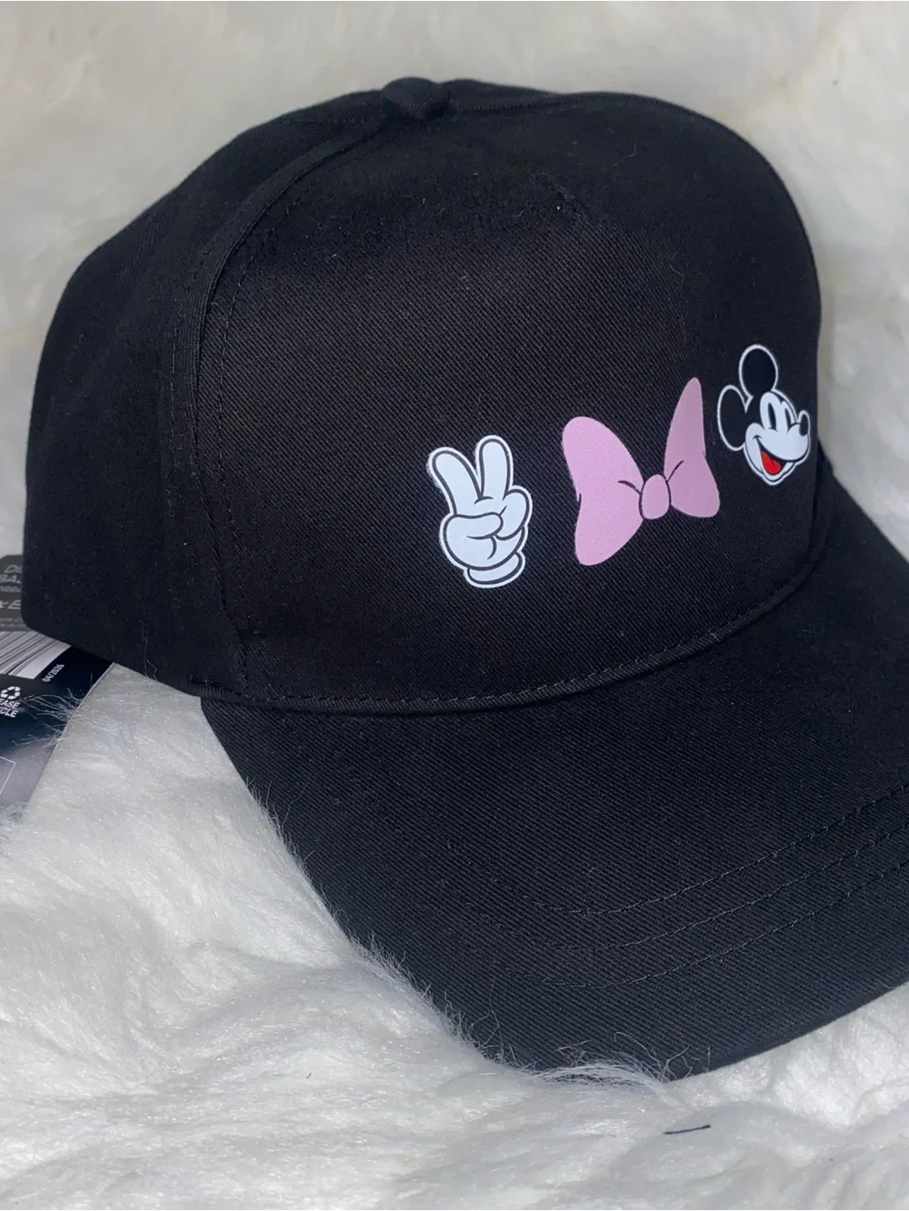 Minnie Mickey Mouse Baseball Hat New